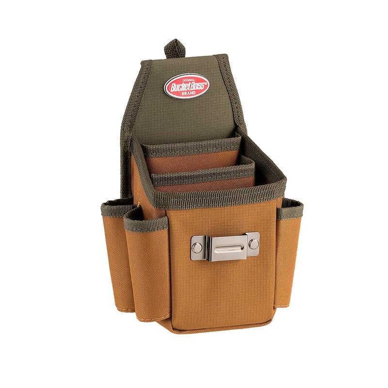 Bucket Boss - Utility Plus Pouch with FlapFit, Pouches - Original Series (54175) , Brown - Image 4